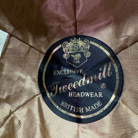 Tweedmill Wool British Made tweed hat - Picture 4 of 5